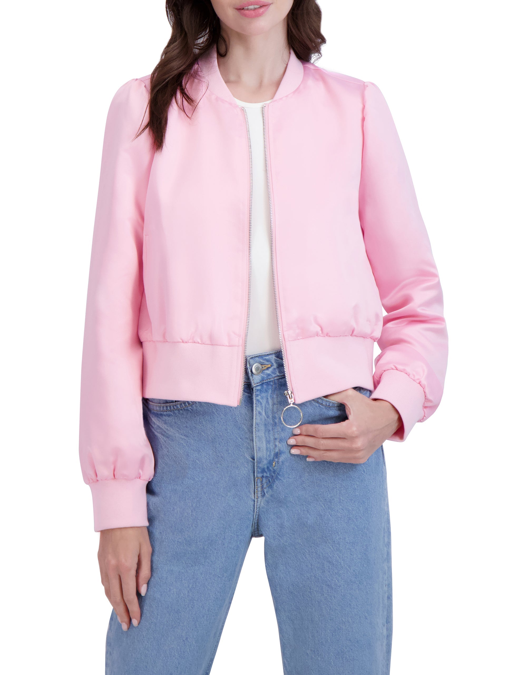 OL721058 - Satin Bomber Jacket - Ookie & Lala