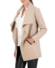 Vegan Cashmere Drape Jacket
