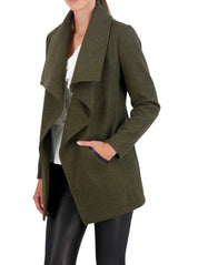 Vegan Cashmere Drape Jacket