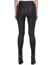 High Waisted Vegan Leather Legging