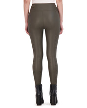 High Waisted Vegan Leather Legging