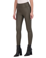 High Waisted Vegan Leather Legging