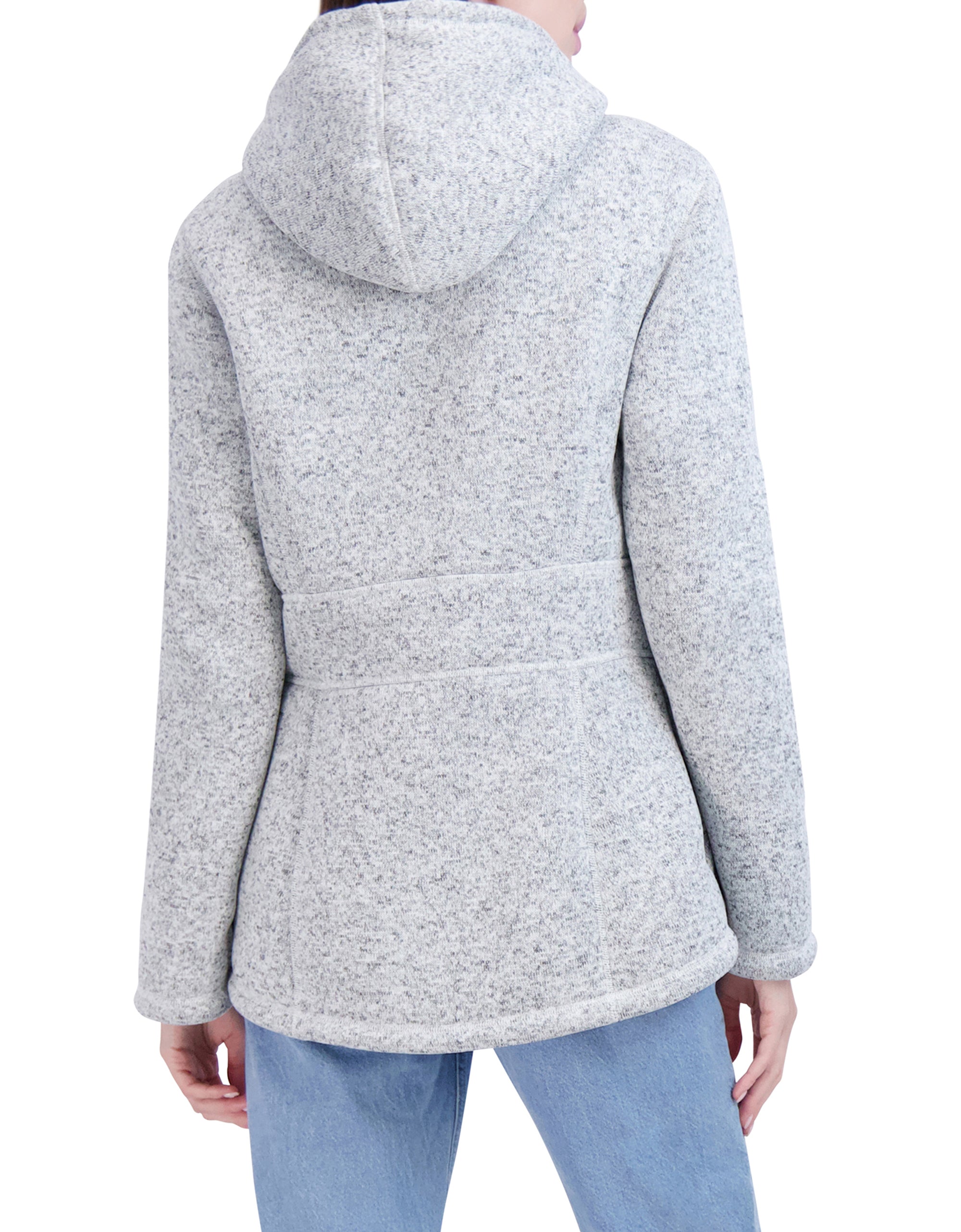 OLC21003 - Hooded Zip Front Jacket with Toggle Closure - Ookie & Lala