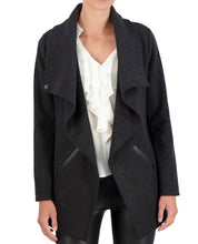 Vegan Cashmere Drape Jacket