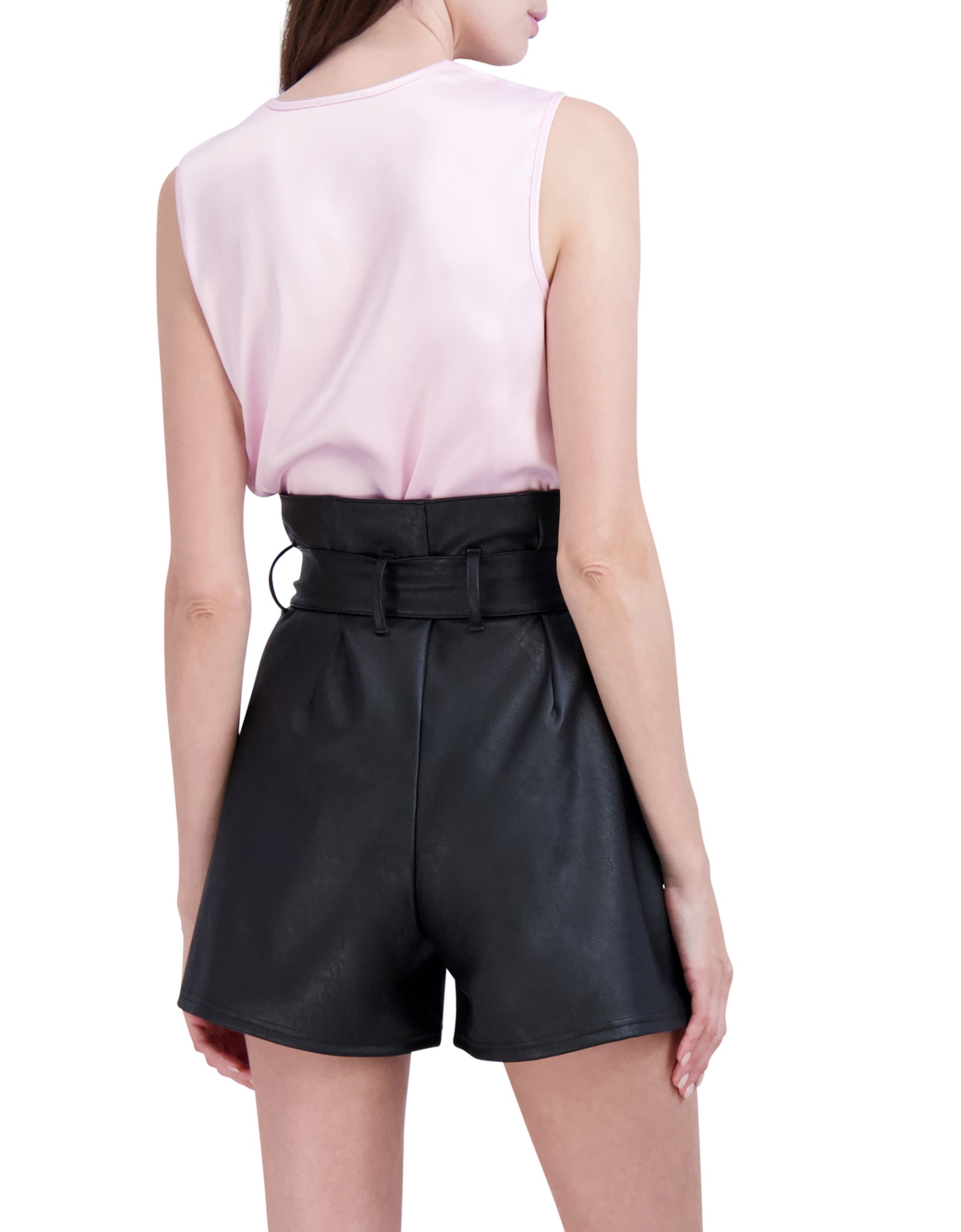 OL621022 - Satin V-Neck with Lace Trim - Ookie & Lala