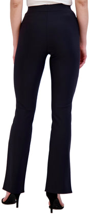 OL922001PP - Scuba Knit High Waisted Legging with Front Vent Opening - Ookie & Lala