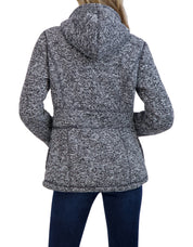 OLC21003 - Hooded Zip Front Jacket with Toggle Closure - Ookie & Lala