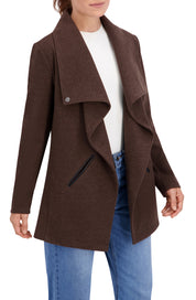 Vegan Cashmere Drape Jacket