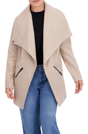 Vegan Cashmere Drape Jacket