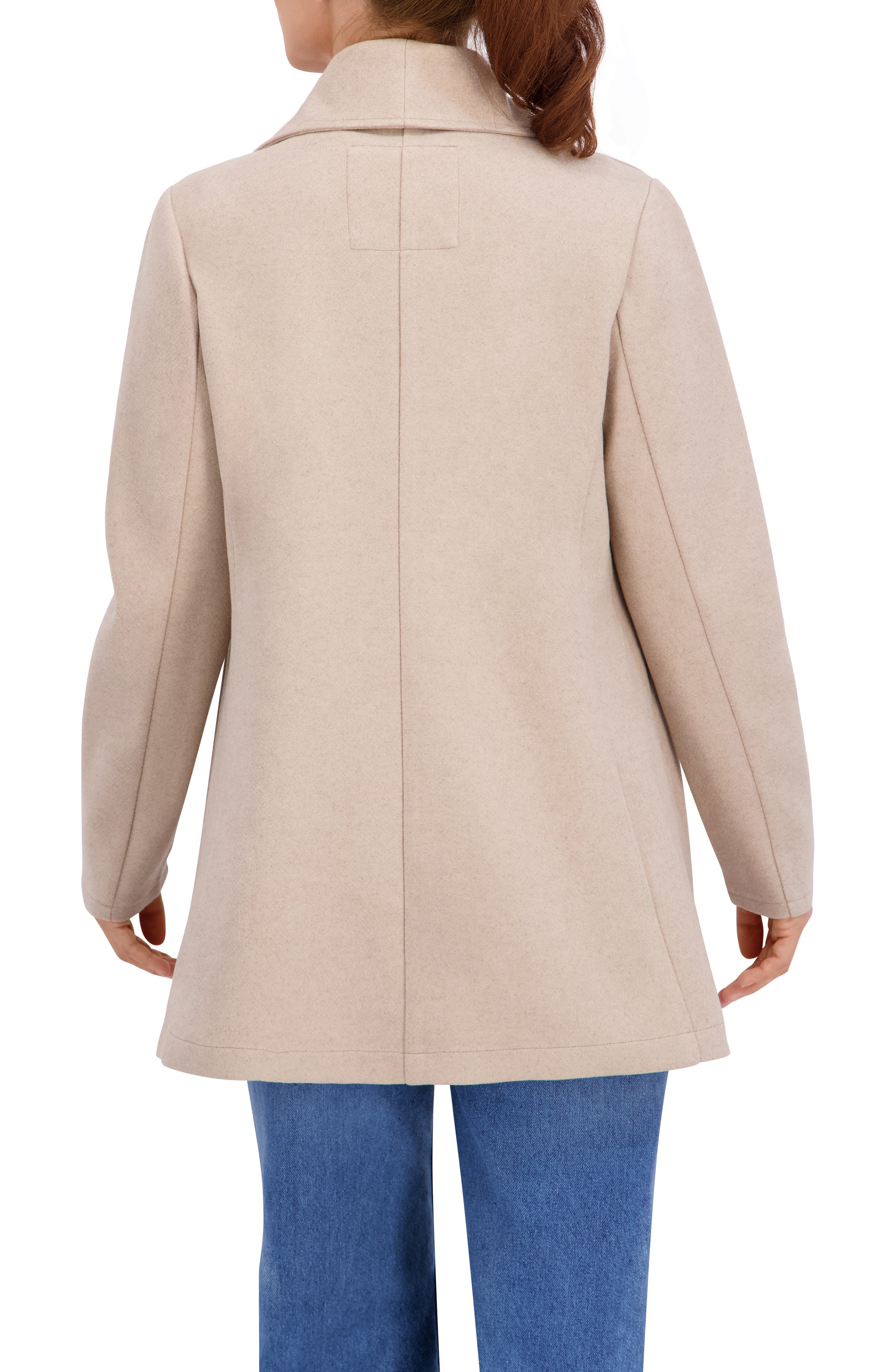 Vegan Cashmere Drape Jacket