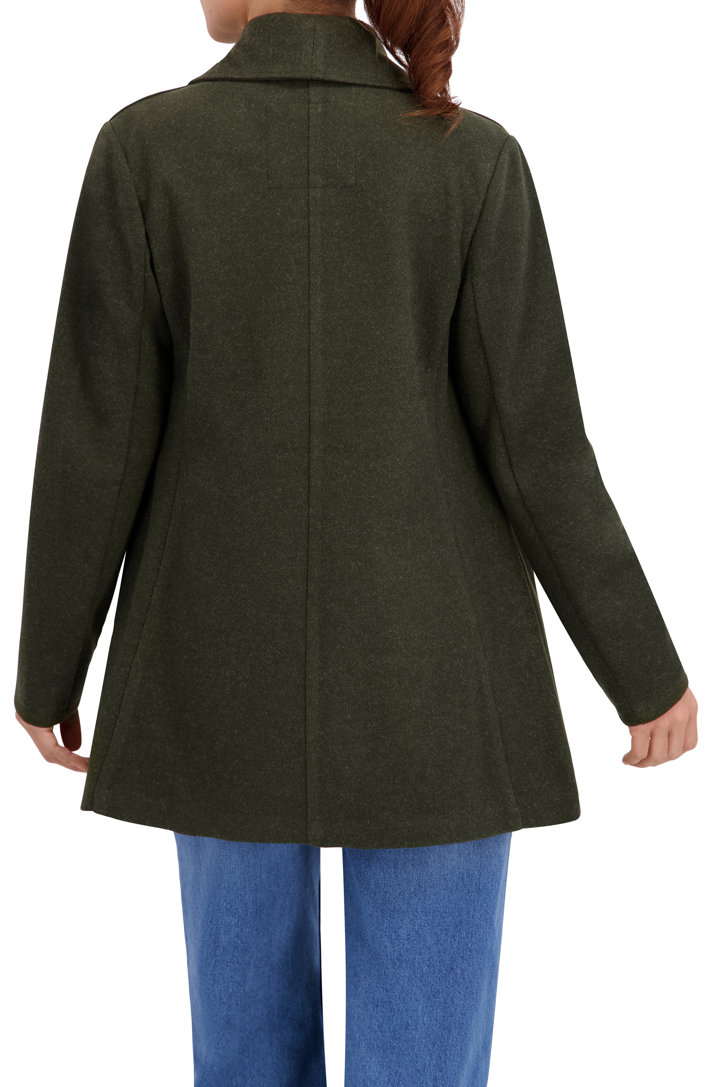 Vegan Cashmere Drape Jacket