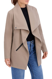 Vegan Cashmere Drape Jacket