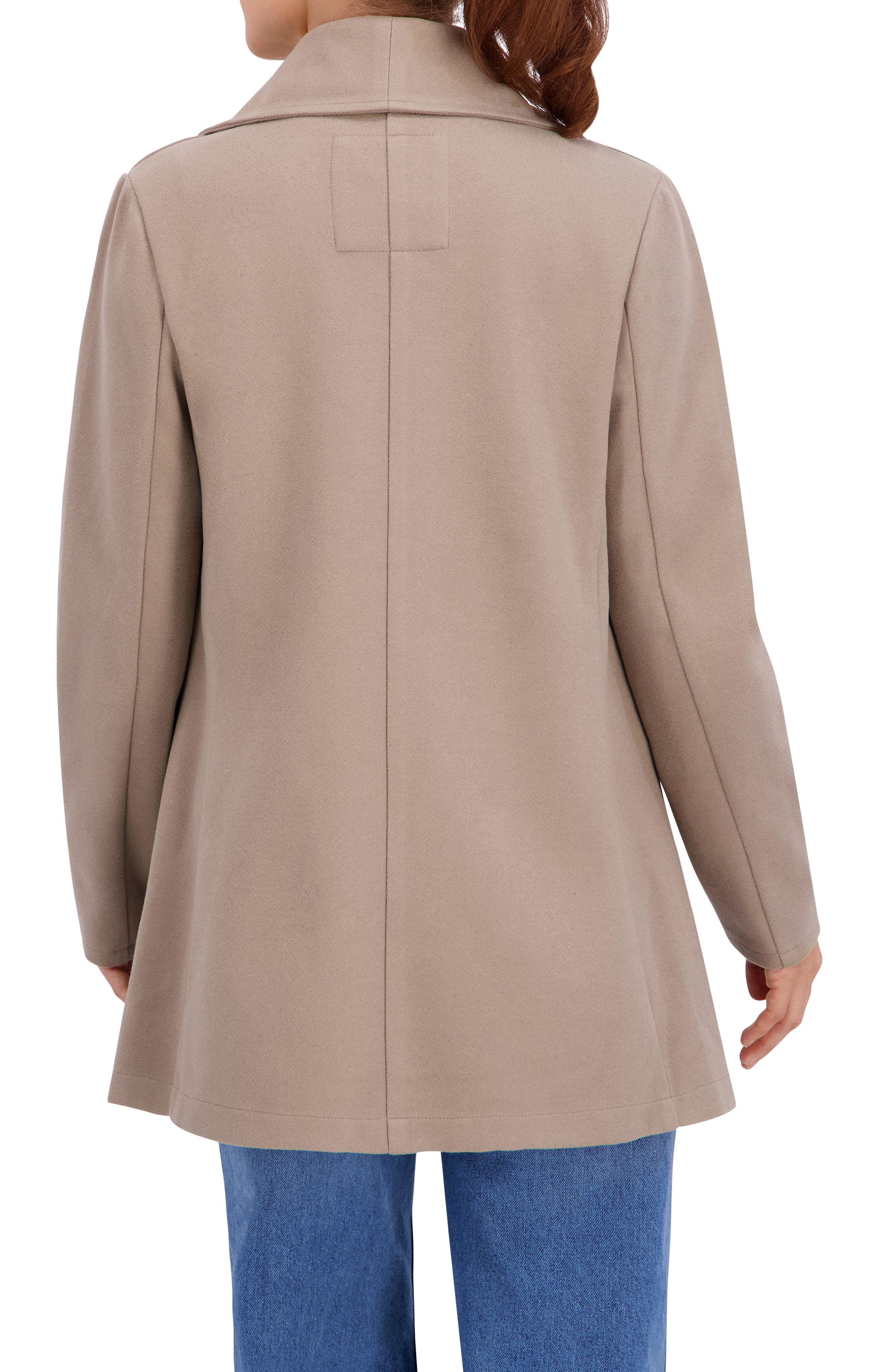 Vegan Cashmere Drape Jacket