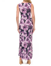 Printed Twist Front Dress