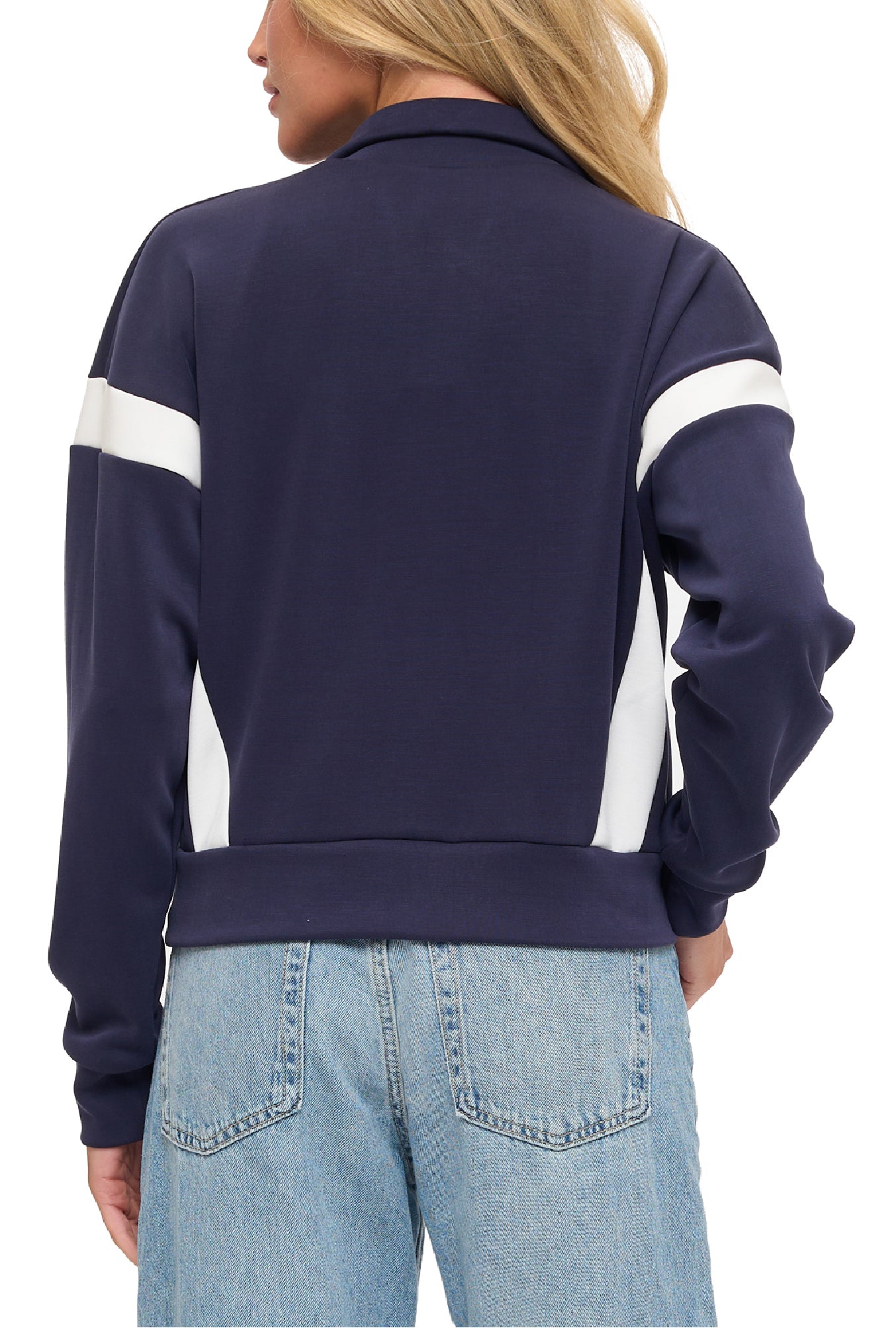 Colorblock Zip Up Jacket