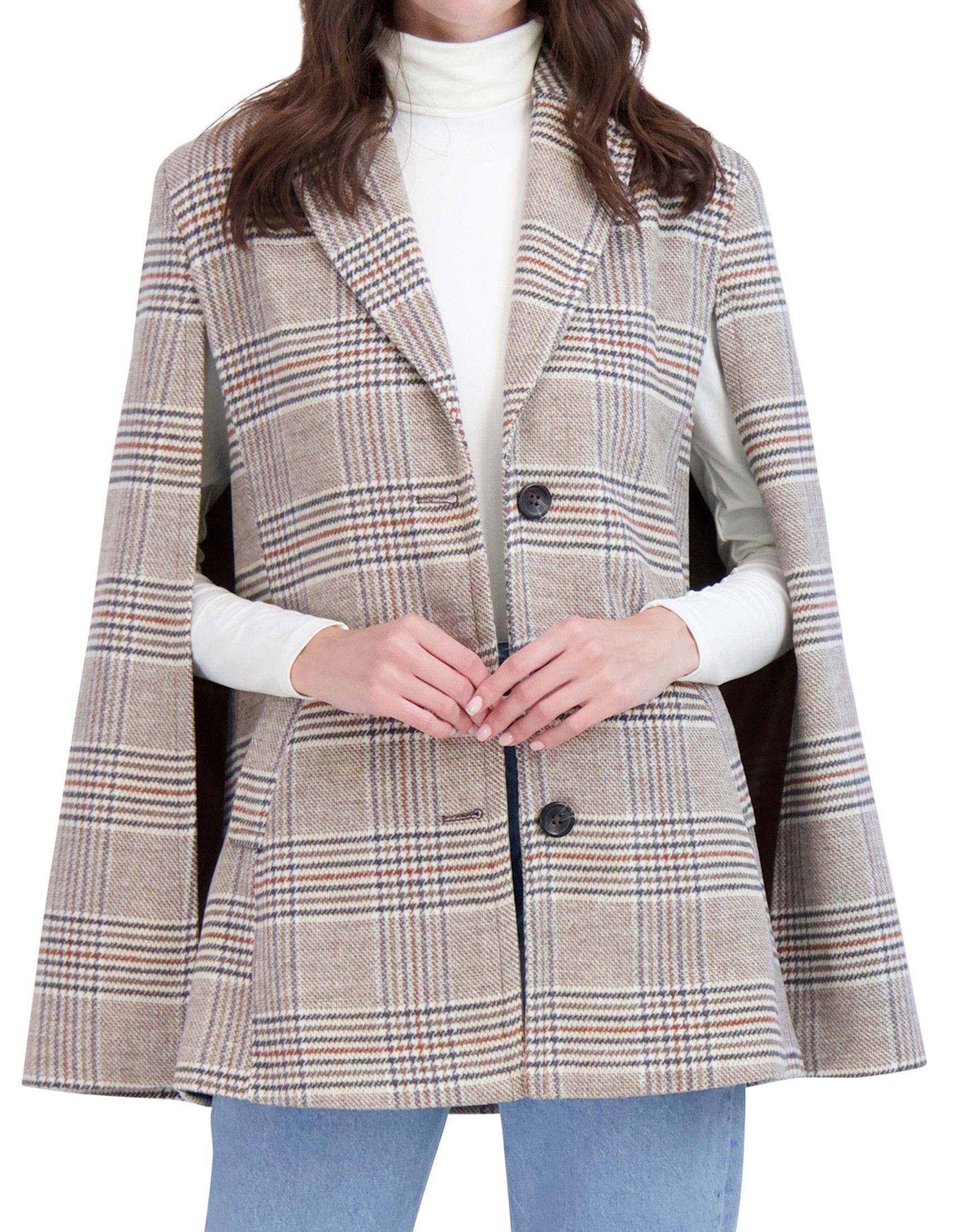 ジャケット・アウター lidnm SHAWL COLLAR CAPE COAT LIDNM（リドム）の「Super 140s SHAWL COLLAR CAPE COAT