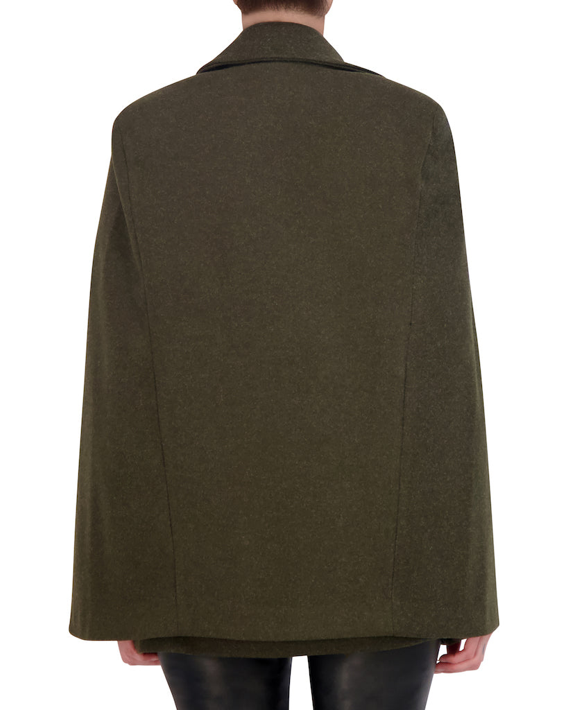【KOOLOSET】Wool Lala Check Jacket Wool Lala Check Jacket (brown) - kooloset