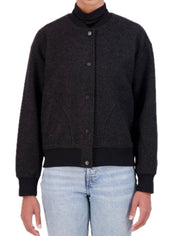 Vegan Cashmere bomber jacket