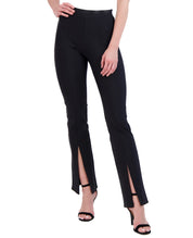 Scuba Knit High Waisted Legging with Front Vent Opening