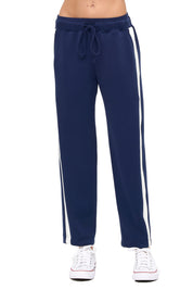 Modal Scuba Knit Jogger w/Contrast Stripe