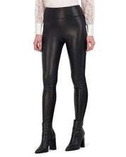 OL923010 - Butter Vegan Leather and Ponte Legging - Ookie & Lala
